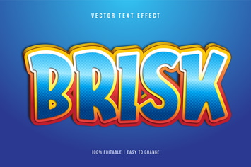 3D Text Effect Editable - Gradient Style 