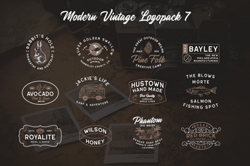 Modern Vintage Logopack 07