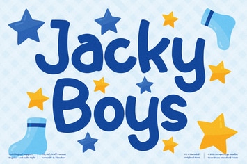 Jacky Boys Quirky Font