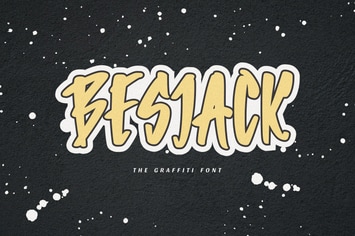 Besjack - The Graffiti Font