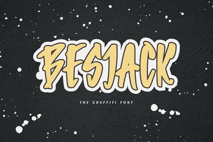 Besjack - The Graffiti Font