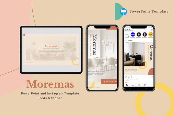 Moremas - Keynote & Instagram Template