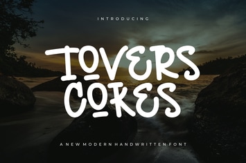 Tovers Cokes - Font