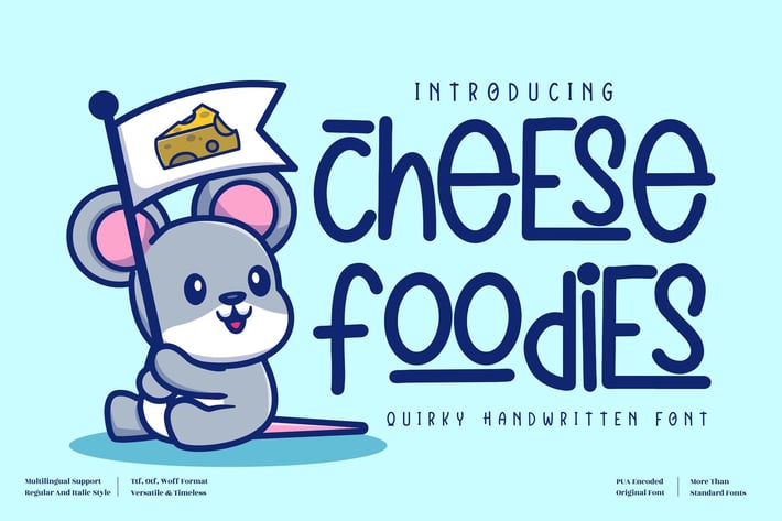 Cheese Foodies Quirky