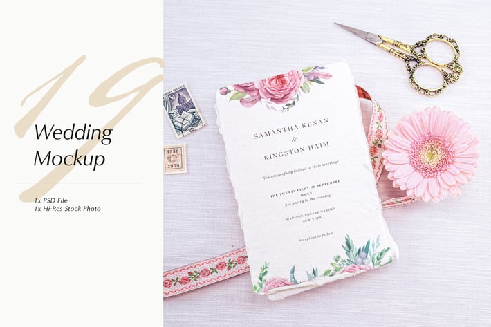Wedding Photo Mockup 19