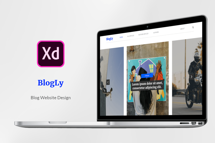BlogLy Blog Website 