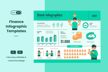 Infographic Template for Finance & Business V.04