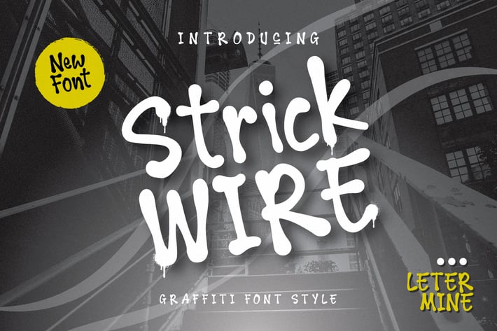 Strick Wire - Script Handwritten