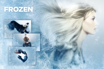 Frozen Photoshop Action CS3+