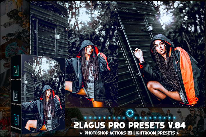  PRO Presets - V 84 - Photoshop & Lightroom
