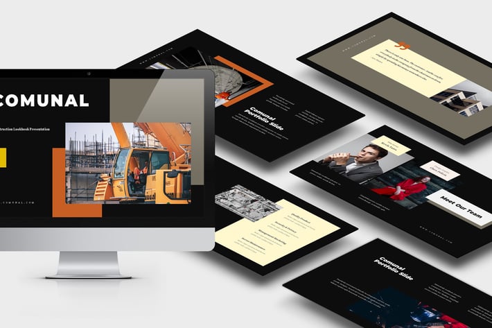 Comunal : Construction & Engineering Powerpoint