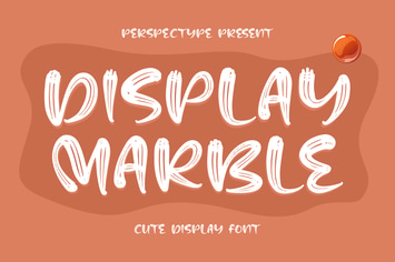 Display Marble Cute Display Font