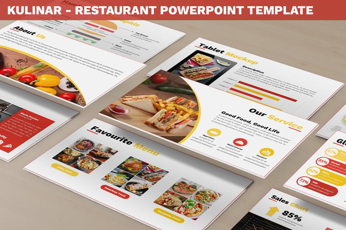Kulinar - Restaurant Powerpoint Template