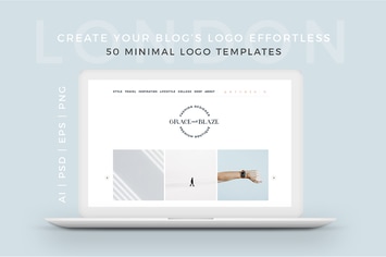 London 50 Minimal Logo Templates