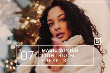 7 Magic Winter Lightroom Presets + Mobile