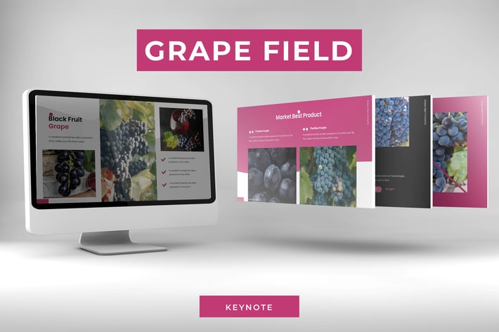 Grape Field - Powerpoint Template