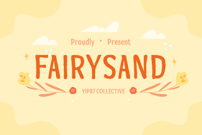 Fairysand - Cute Handwritten Marker Sans Font