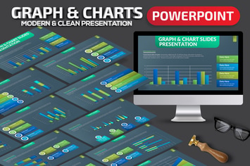Graph & Charts Powerpoint Template