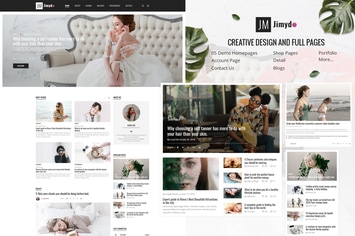Jimydo - Blog / Magezine PSD Template