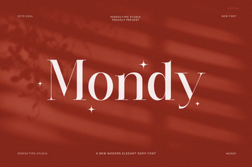 Mondy Elegant Serif Font