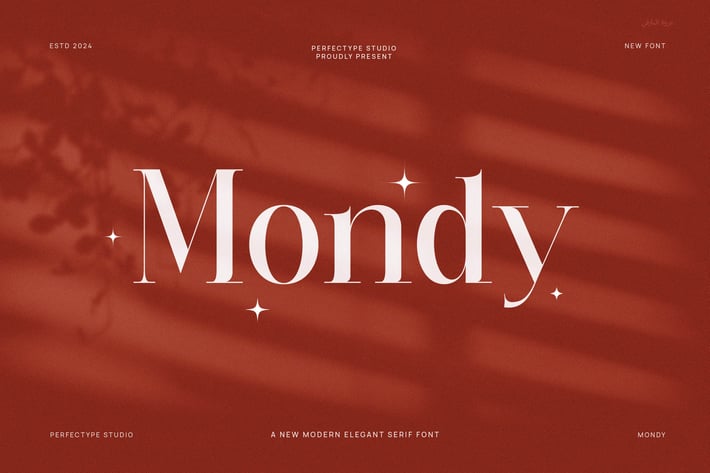 Mondy Elegant Serif Font
