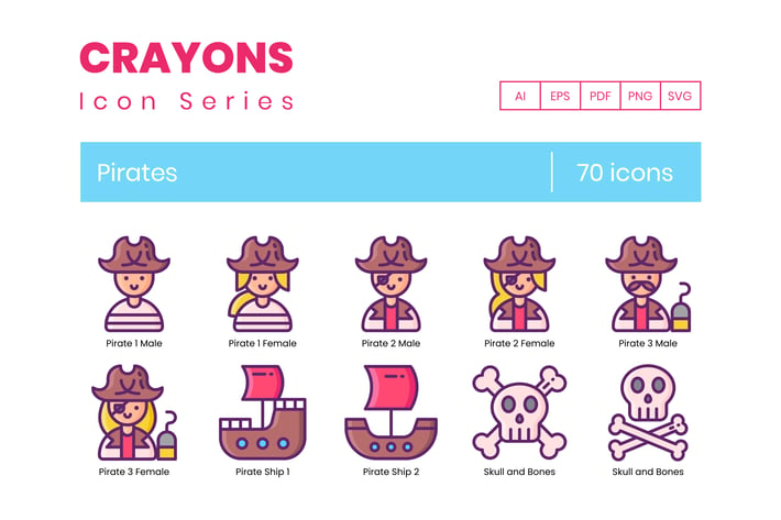 Pirates Icons