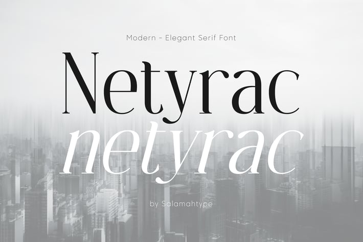 Netyrac - Elegant Font