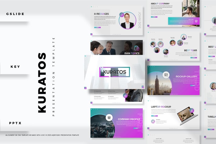 Kuratos - Presentation Template