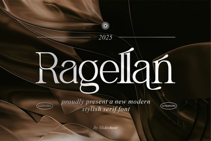 Ragellan || Unique Serif Font