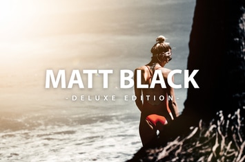 Matt Black DELUXE Edition | For Mobile & Desktop