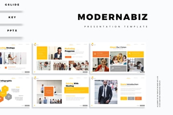 Modernabiz - Presentation Template