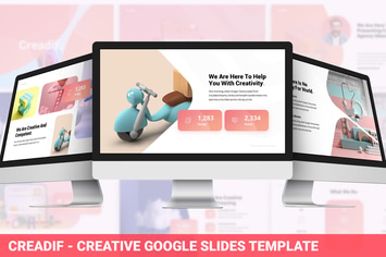 Creadif - Creative Google Slides Template