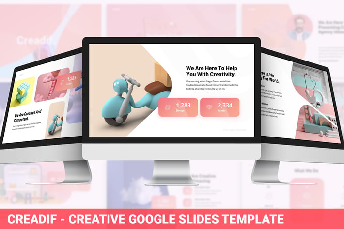 Creadif - Creative Google Slides Template