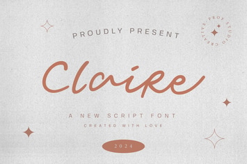 Claire - Casual Script Font