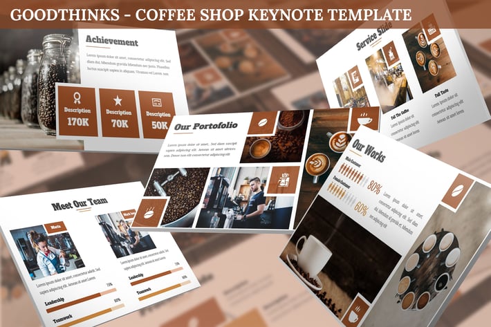 GoodThinks - Coffee Shop Keynote Template