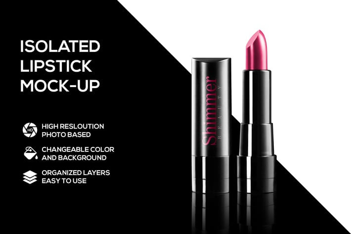 Lipstick mockup