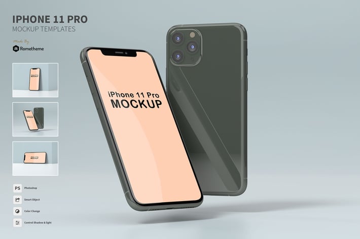 iPhone 11 Pro vol.01 - Mockup