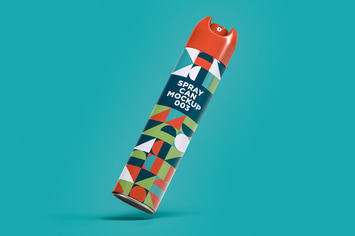 Spray Can Mockup 003