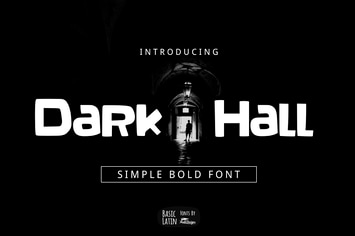 Dark Hall Font
