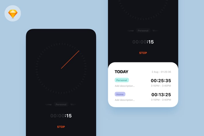 Time Tracker App Kit