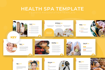Health Spa - Keynote Template