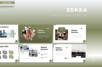 Zekea - Goolge Slide Template