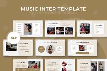 Music Inter - Keynote Template