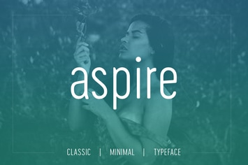 Aspire Sans - Modern Typeface + WebFont