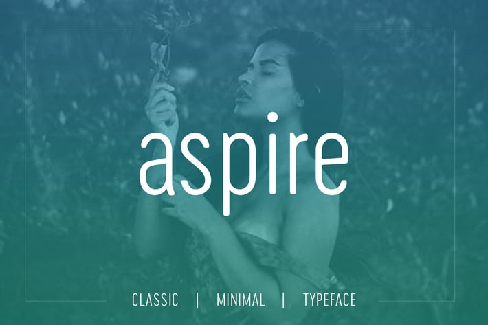 Aspire Sans - Modern Typeface + WebFont
