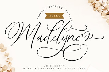 Hello Madelyne – Elegant Script Font