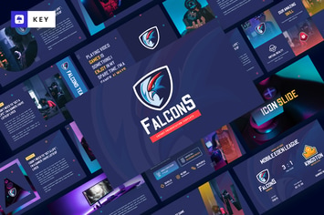 Falcons - Esport & Gaming Keynote Template