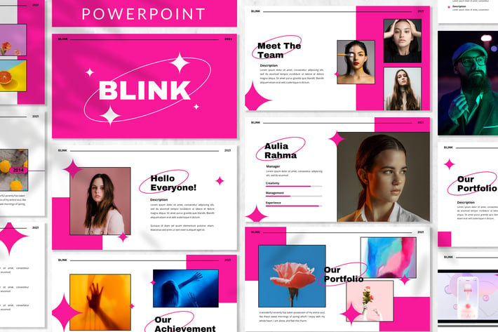 Blink - Creative Powerpoint Template