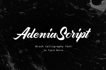 Adenia Rose Script