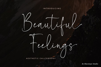Beautiful Feelings - Aesthetic Font